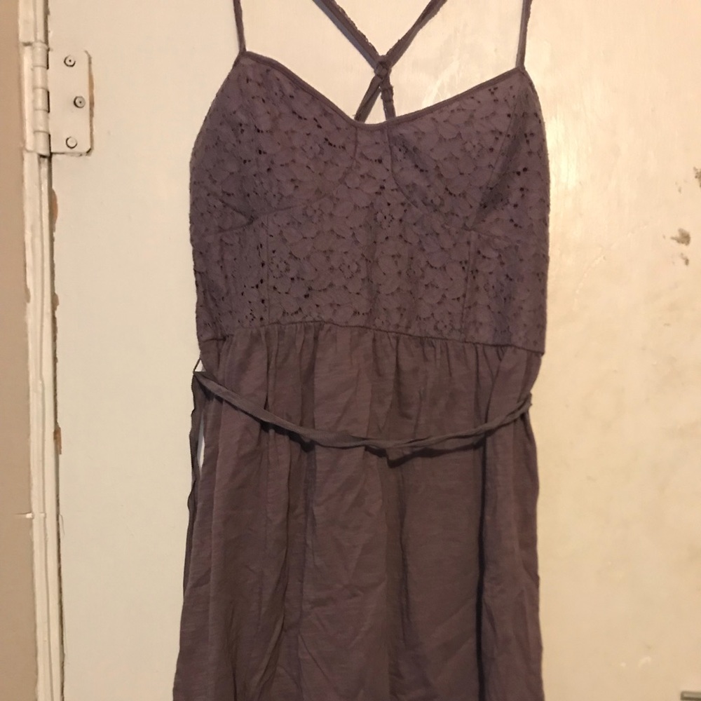 Purple sundress